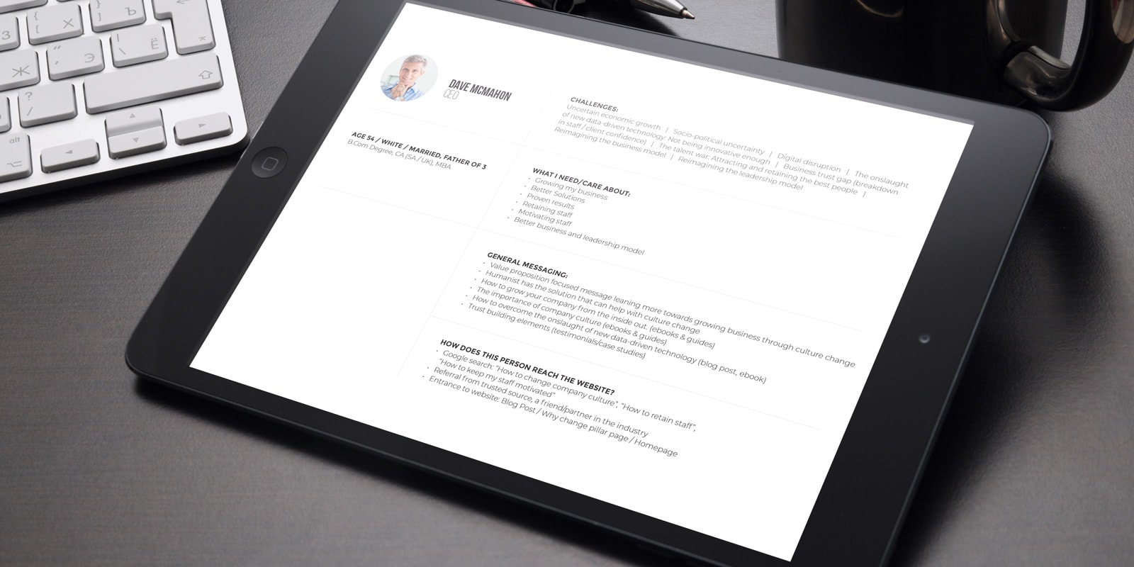 Humanist Buyer Persona